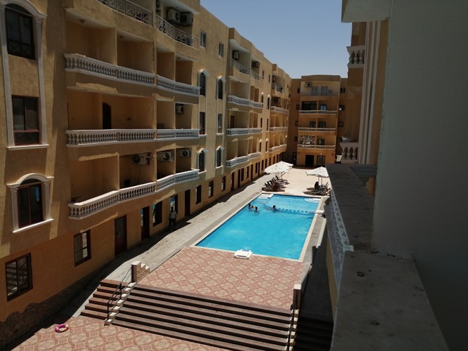 2 bedroom apartment with pool view at 3 Pyramids Hurghada, Egypt 